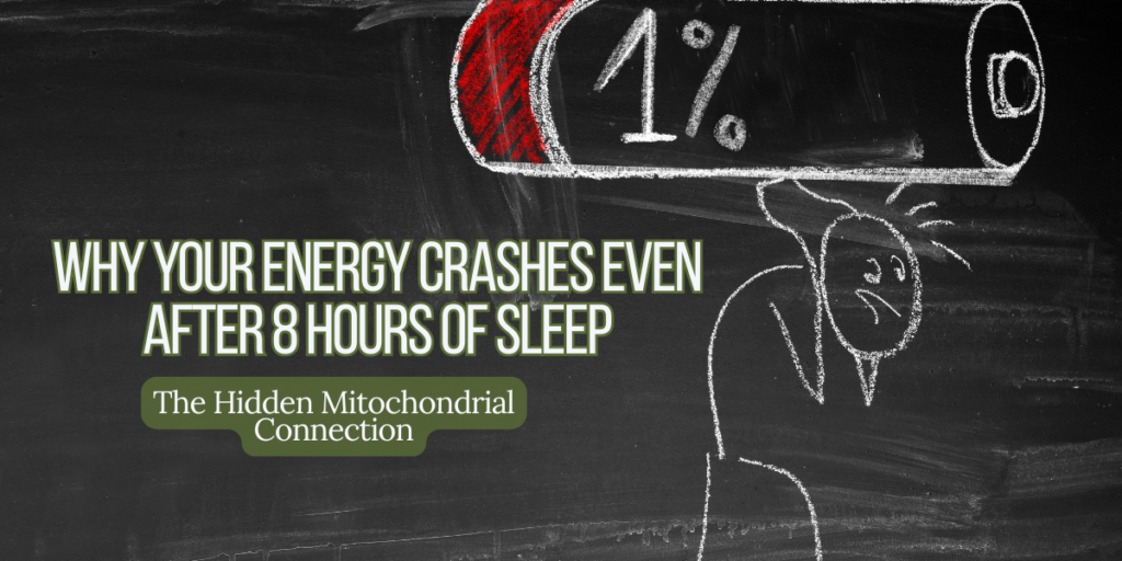 mitochondrial energy crash causes