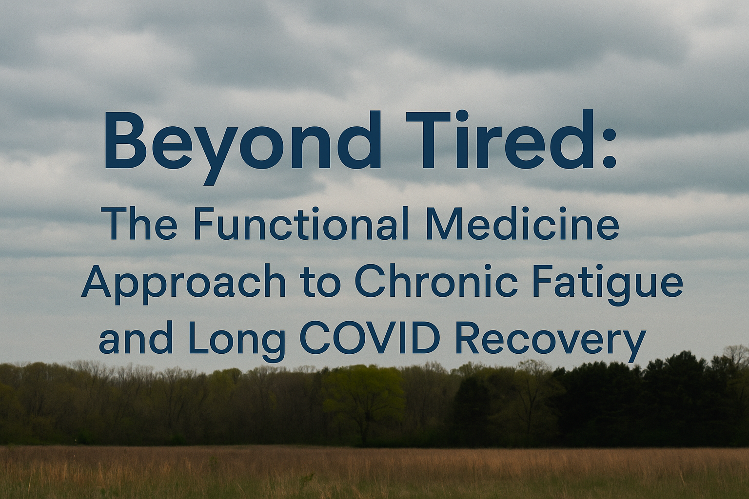functional medicine chronic fatigue