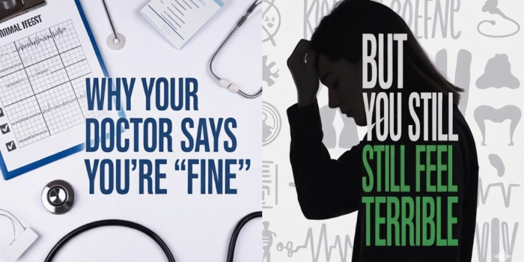 why you still feel terrible despite normal tests