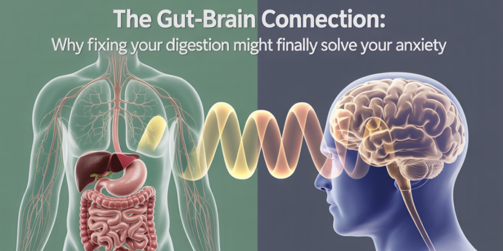 gut‑brain axis and anxiety