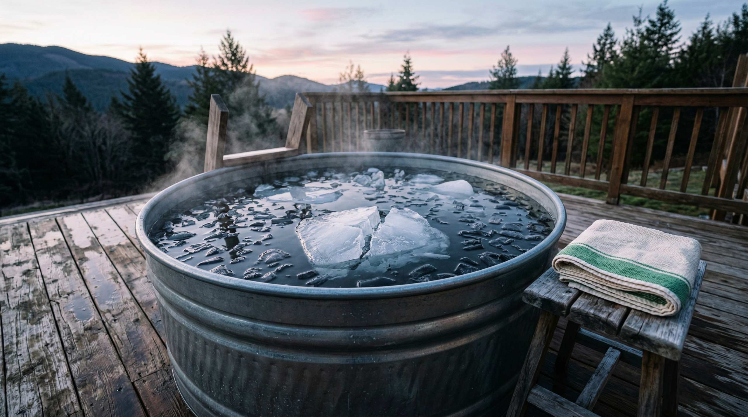 Ice bath cold water immersion for vagal tone dopamine boost and fatigue recovery Adelaide