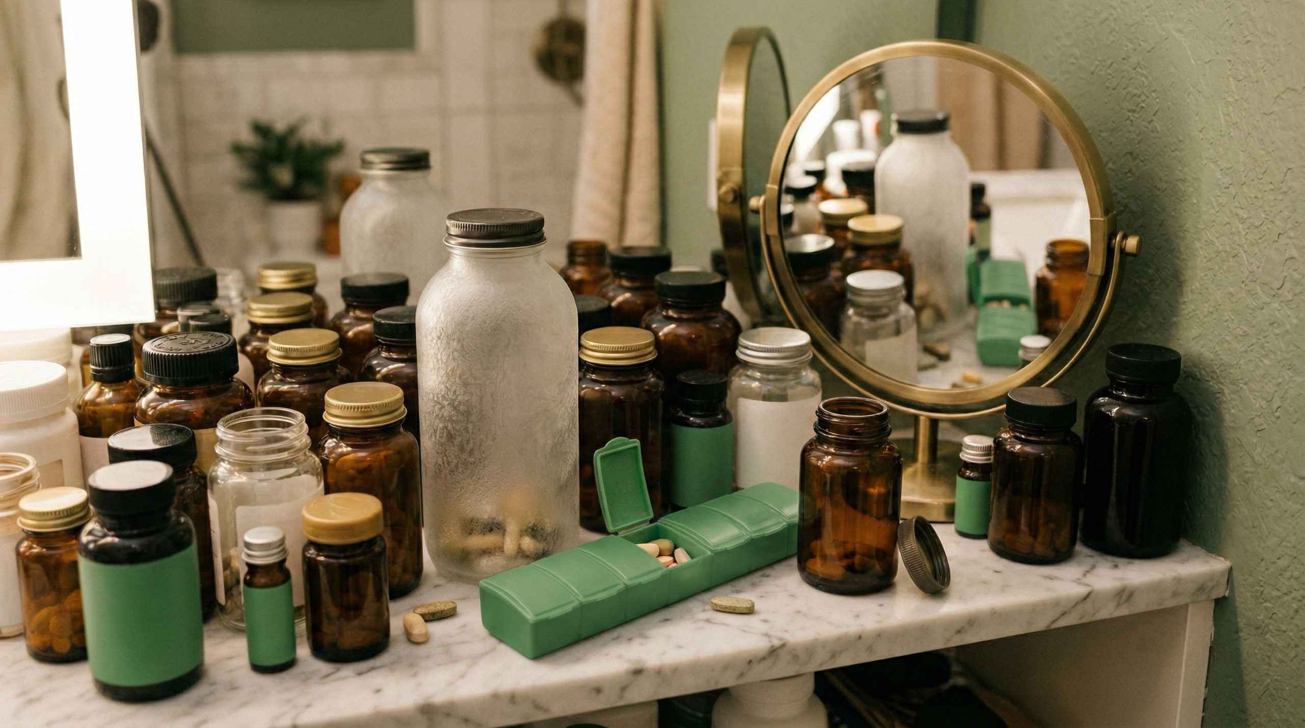 Anti-ageing supplement stack evidence-based assessment showing what works and what doesn't