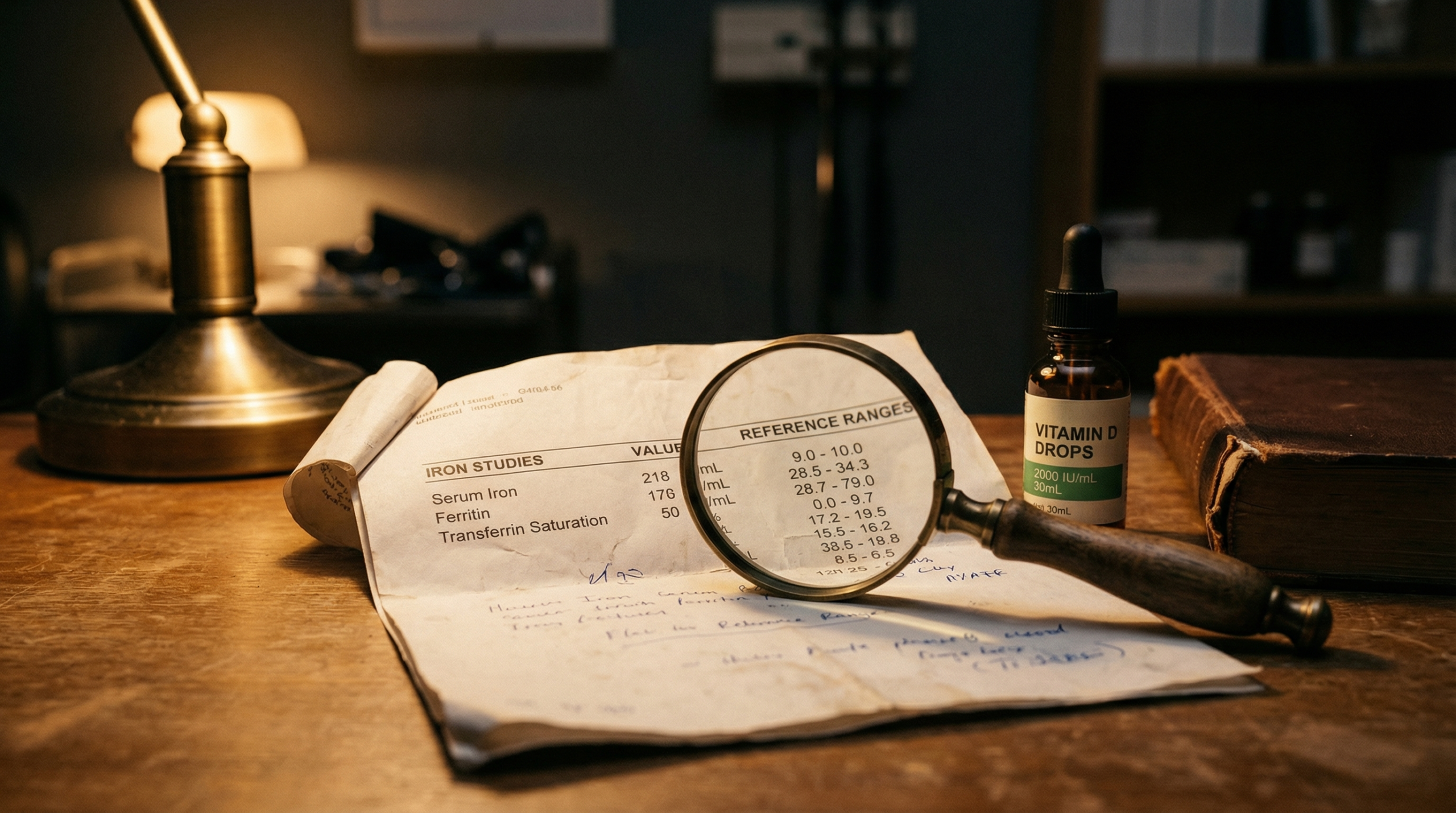 Nutrient deficiencies causing chronic symptoms missed by standard blood tests functional testing
