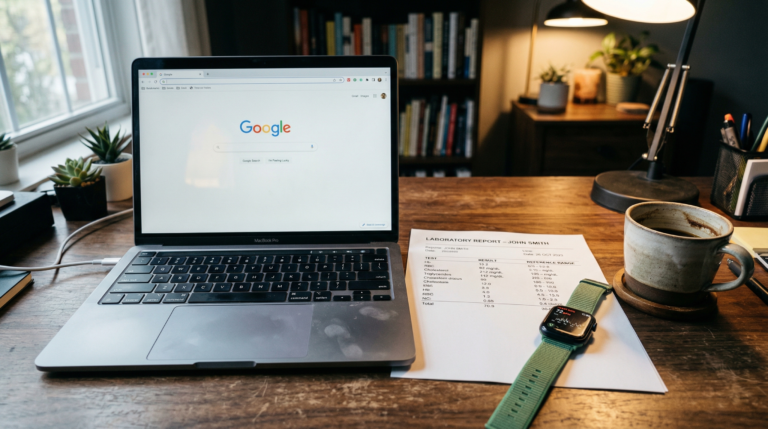 Personalised Biomarker Tracking vs Symptom Googling