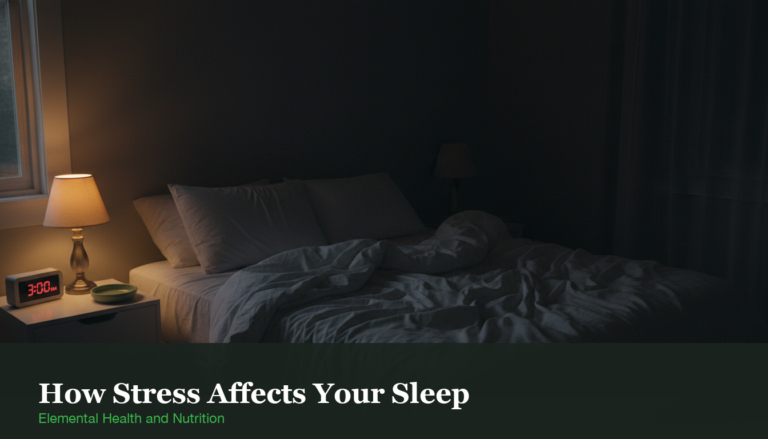 Stress and Sleep Architecture: A Functional Approach