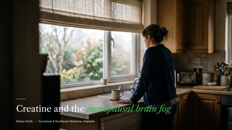 Creatine and the menopausal brain fog nobody warned you about