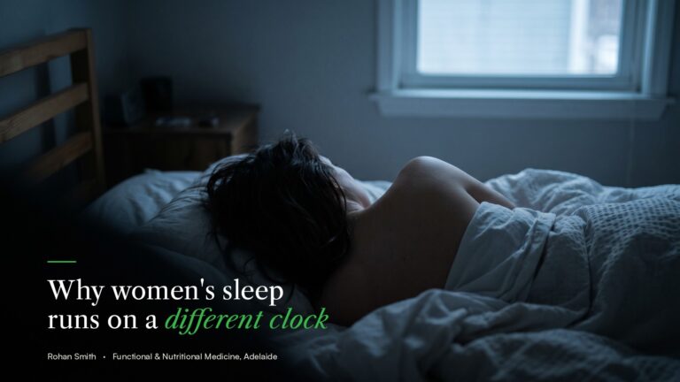 Why women’s sleep runs on a different clock