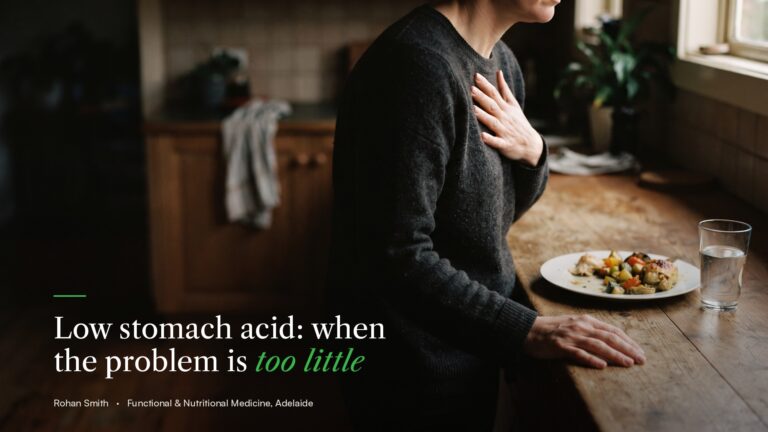 Low Stomach Acid: When the Problem Is Too Little, Not Too Much